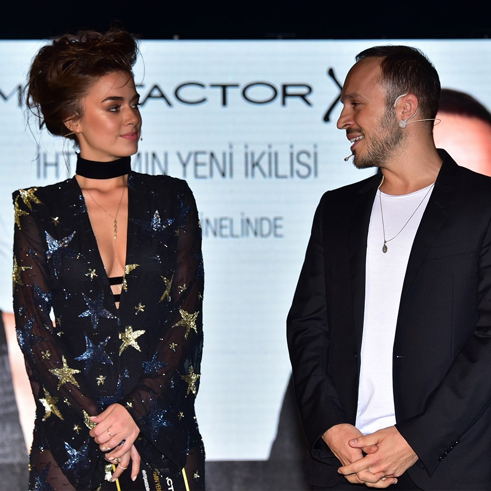 Bensu Soral ve Rıfat Yüzüak Max Factor'ün marka elçisi oldu