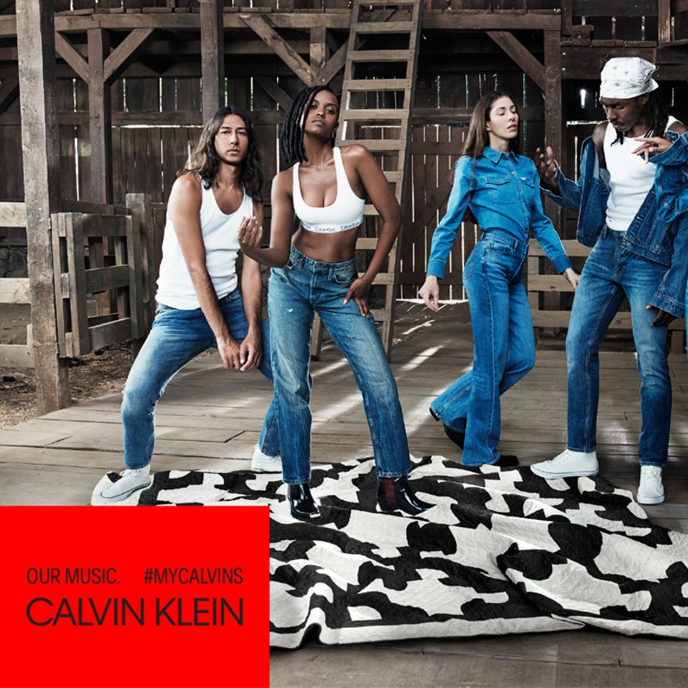 Calvin Klein için bir araya geldiler