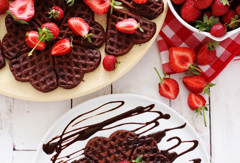 Çikolatalı waffle tarifi