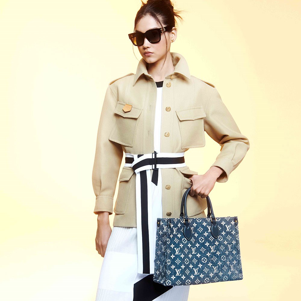 Louis Vuitton’un ikonik çantaları denim deseniyle buluştu