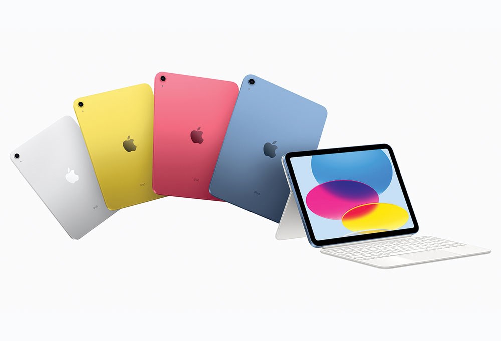 Apple, dört renk seçeneği ve yeni tasarımıyla dikkat çeken iPad’i tanıttı 