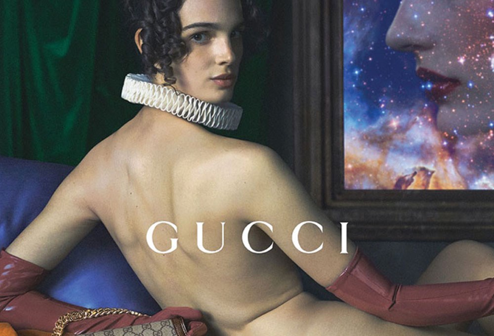 Gucci'nin Cosmogonie kampanyası klasik tabloları anımsatıyor