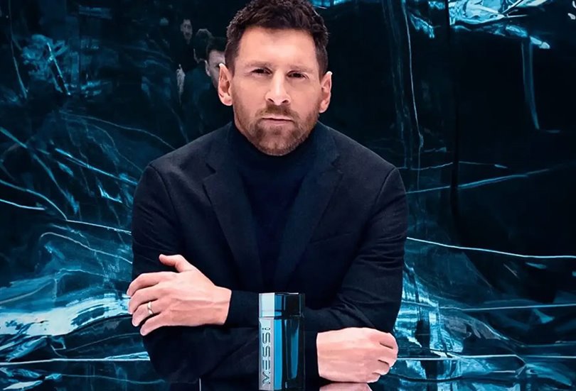 Messi, kendi adını taşıyan ilk parfümünü tanıttı