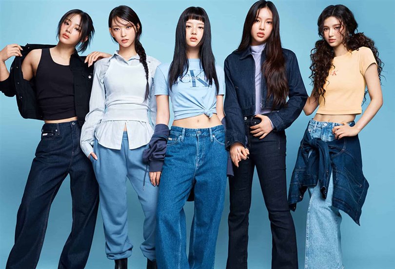 Calvin Klein Sonbahar 2024 kampanyasının yıldızları NewJeans kızları