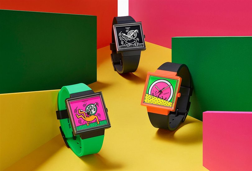 Keith Haring’in ikonik çalışması Swatch ile yeniden buluştu