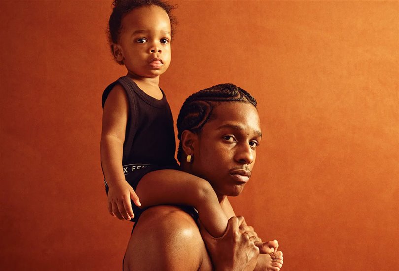 A$AP Rocky, Savage X Fenty reklamı için oğlu RZA’yla poz verdi