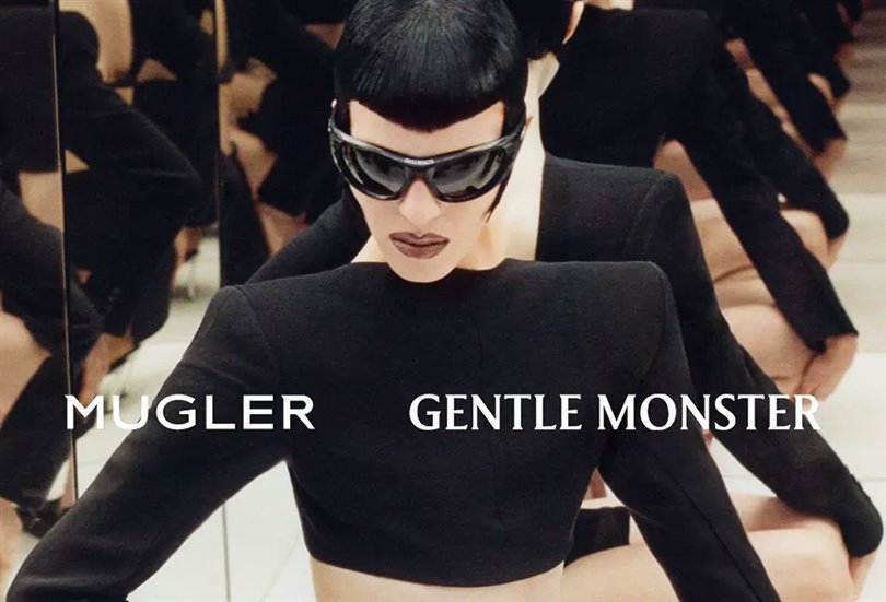 Mugler ile Gentle Monster, Mugler arşivindeki güneş gözlüklerini yeniden yorumladı