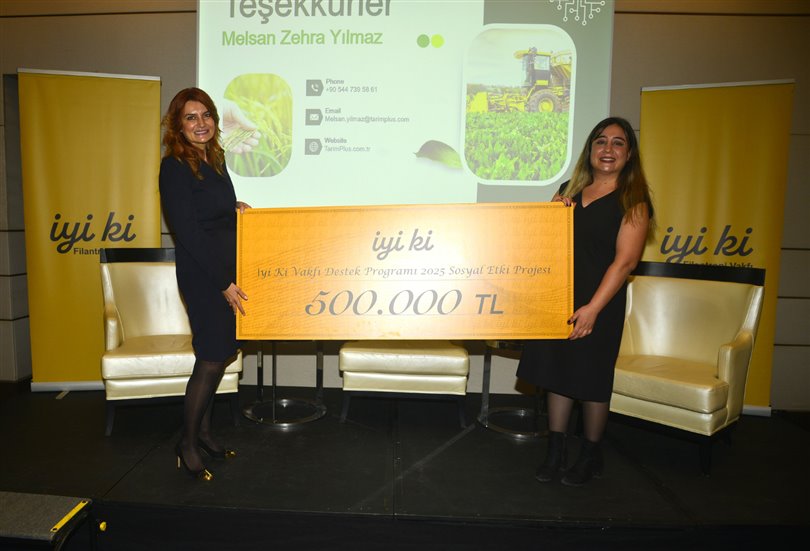 İyi Ki Vakfı bu yıl yapay zeka ile tarımda dönüşümü hedefleyen Tarımplus’ı destekliyor