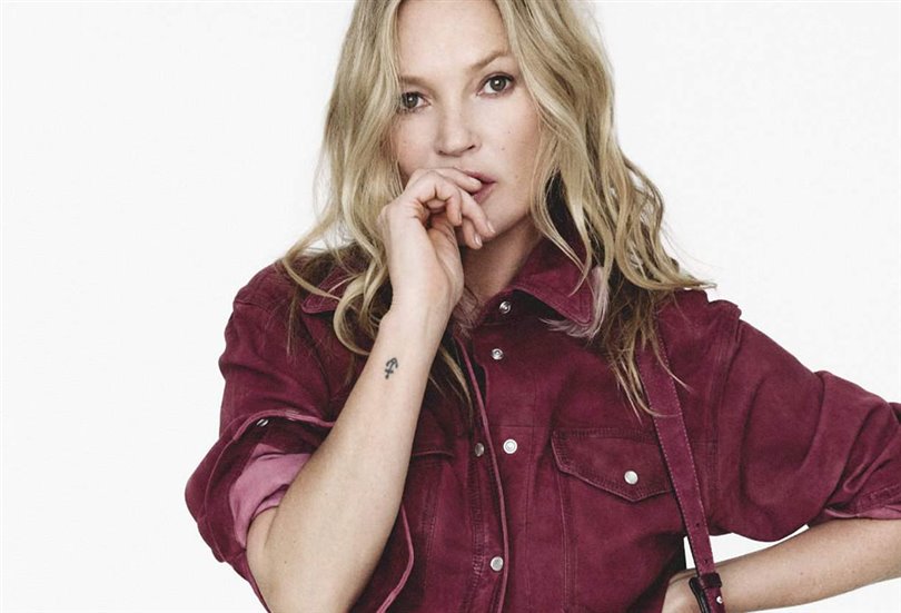 Kate Moss, 15 yıl aradan sonra yeniden Isabel Marant için poz verdi