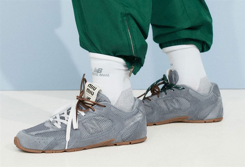 New Balance X Miu Miu iş birliğinden doğan Coco CG2 korta çıkıyor