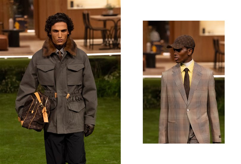 Louis Vuitton Erkek Sonbahar/Kış 2026 Koleksiyonu fütürizmi yeniden tanımlıyor