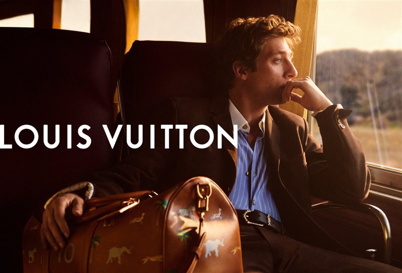 Louis Vuitton İlkbahar/Yaz 2026 kampanyasının yıldızları Jeremy Allen White ve Pusha T