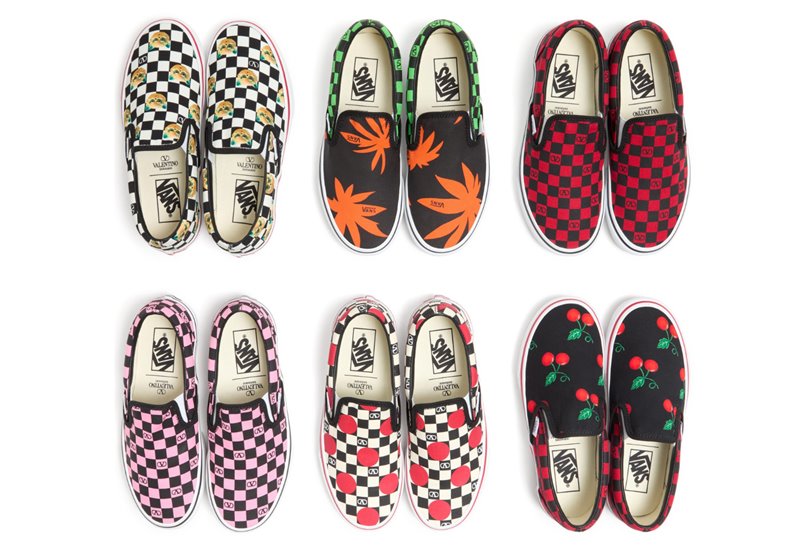 Valentino Garavani ve Vans, sneaker iş birliklerinin ikinci bölümüyle geri dönüyor.