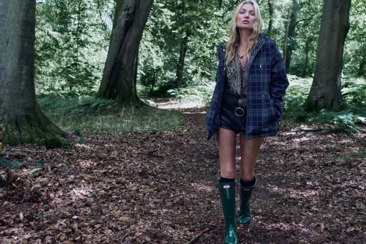 Hunter, 170. yılını Kate Moss ile kutluyor